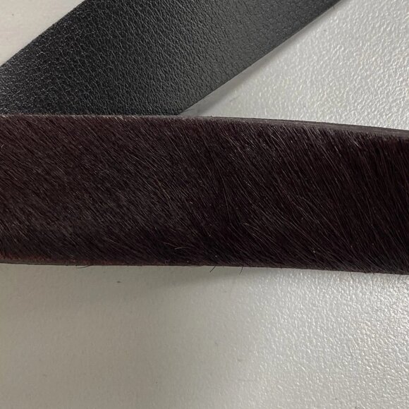 Anderson’s Women’s Calf Hair Belt w/ Gold Buckle - Picture 5 of 10